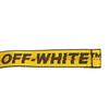 Off White Childrens/Kids Logo Belt