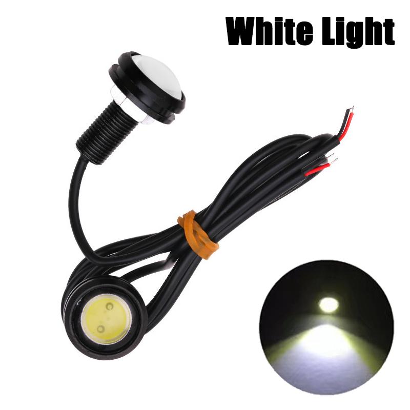 2Pcs Universal Car Motor Eagle Eye DRL Led Daytime Motorcycle Backup Reversing Parking Signal Automobiles Lamps Car Styling 12V