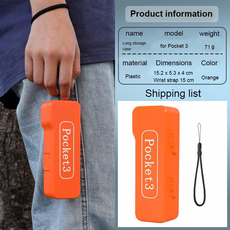 Anti-Scratch And Anti-Shock Protective Case For DJI Osmo Pocket 3 Cover Gimbal Camera Protective Shell For Pocket 3 Accessory