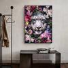 1 Set DIY Diamond Painting Kit Exquisite Animal Floral Pattern Rhinestone Picture for Home Decoration