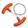 High-quality Multi-purpose Mini Pocket Wire Saw Stainless Steel Wire Saw Orange Outdoor Camping Emergency Survival Gear Tools