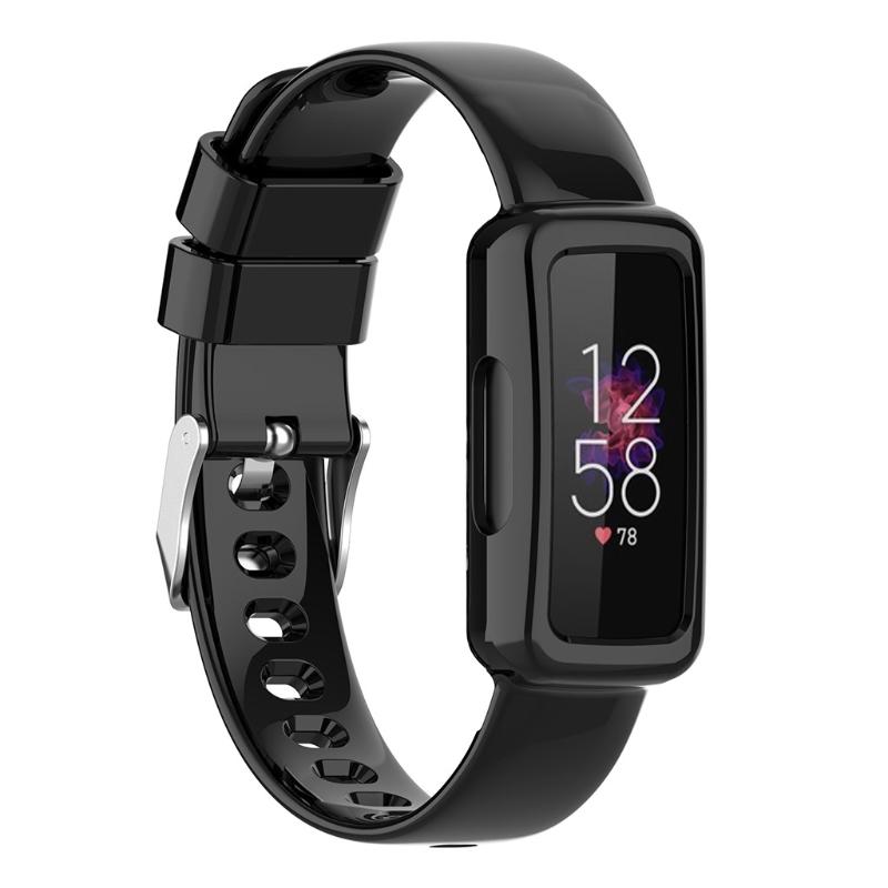 Módní řemínek k hodinkám pro Fitbit-Luxe/Luxe Inspire Smartwatch Silikonový sportovní náramek Náhradní pás Pásek k hodinkám