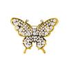 Premium Sense Alloy Pearl Butterfly Brooch Women's Summer Anti-light Accessories Men's Hat Decoration Pin Wholesale Jewelry