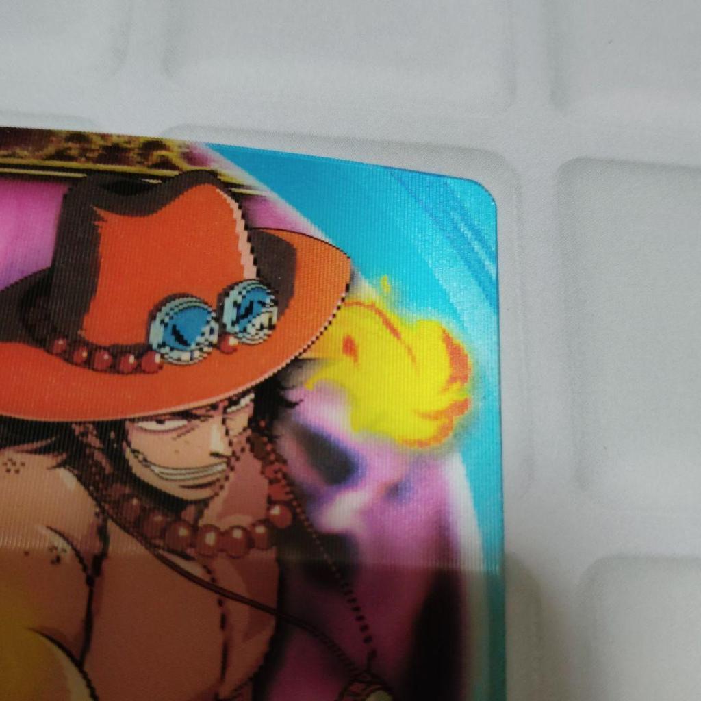 Used One Piece 10th ANNIVERSARY 3D Card, Mint Condition, No. 002 Ace