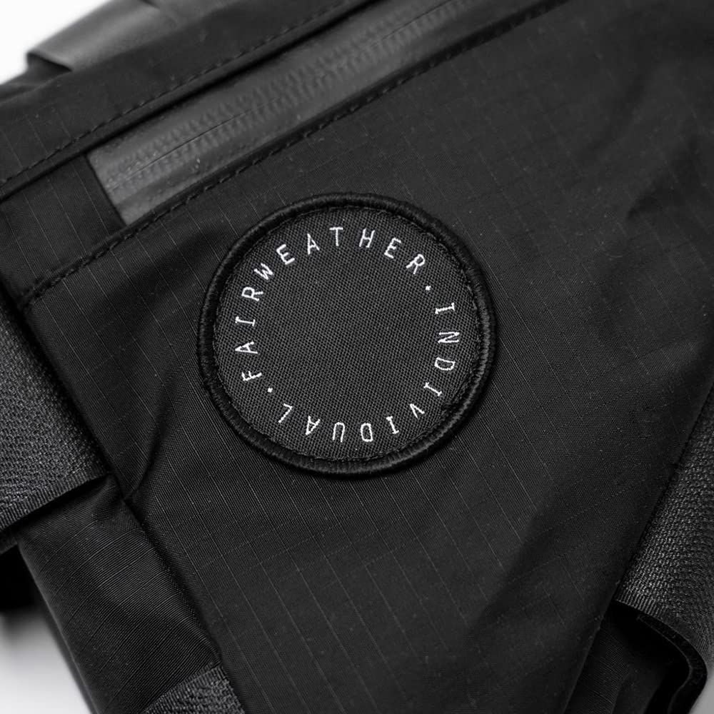 Made In Japan by FAIRWEATHER, This Corner Bag Is a Lightweight, Waterproof, Compact Bicycle Touring Bag Perfect for Cycling. It's Also a Great Accesso