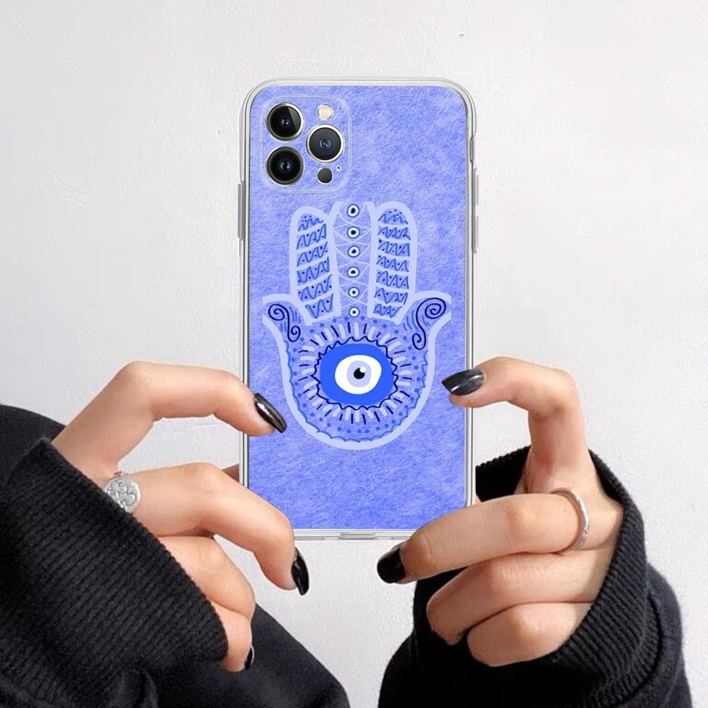 Turkish Evil Eye Phone Case For iPhone 15 14 11 12 13 Mini Pro XS Max Cover 6 7 8 Plus X XR SE 2020 Funda Shell
