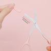 Eyebrow Trimmer Scissors with Comb Stainless Steel Non-Slip Precision Eyebrow Razor Men Women Brow Hair Removal Grooming Tool