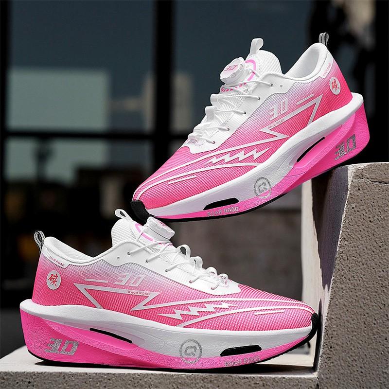 Youth style shoes Kids Lightweight Running Shoes With Full Carbon Plate Cushioning Breathable Mesh Upper Boys Girls School Sports