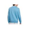 Fila X V&A Collaboration Morgan Series Floral Bird Pattern Crew Neck Pullover Casual Knit Sweatshirt Men Sweatshirt Cyan F11M418201F-BU