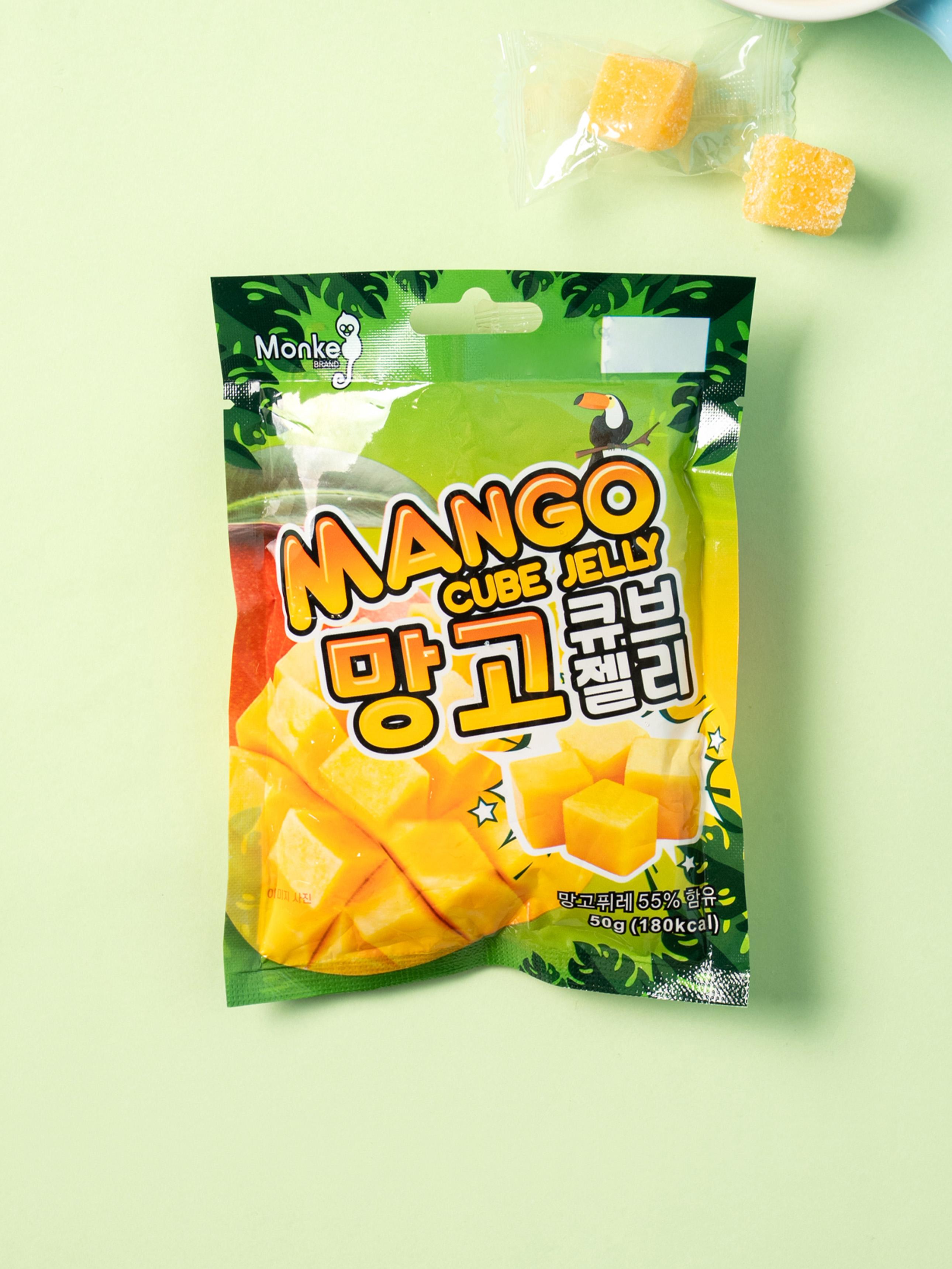 Mango Cube Jelly Snack (50g) 1ea