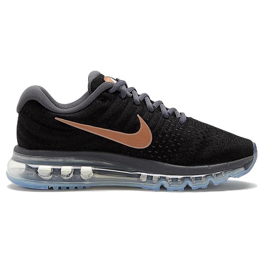 Nye Nike Air Max 2017 Svart Metallisk Rød Bronse Dame 849560-008