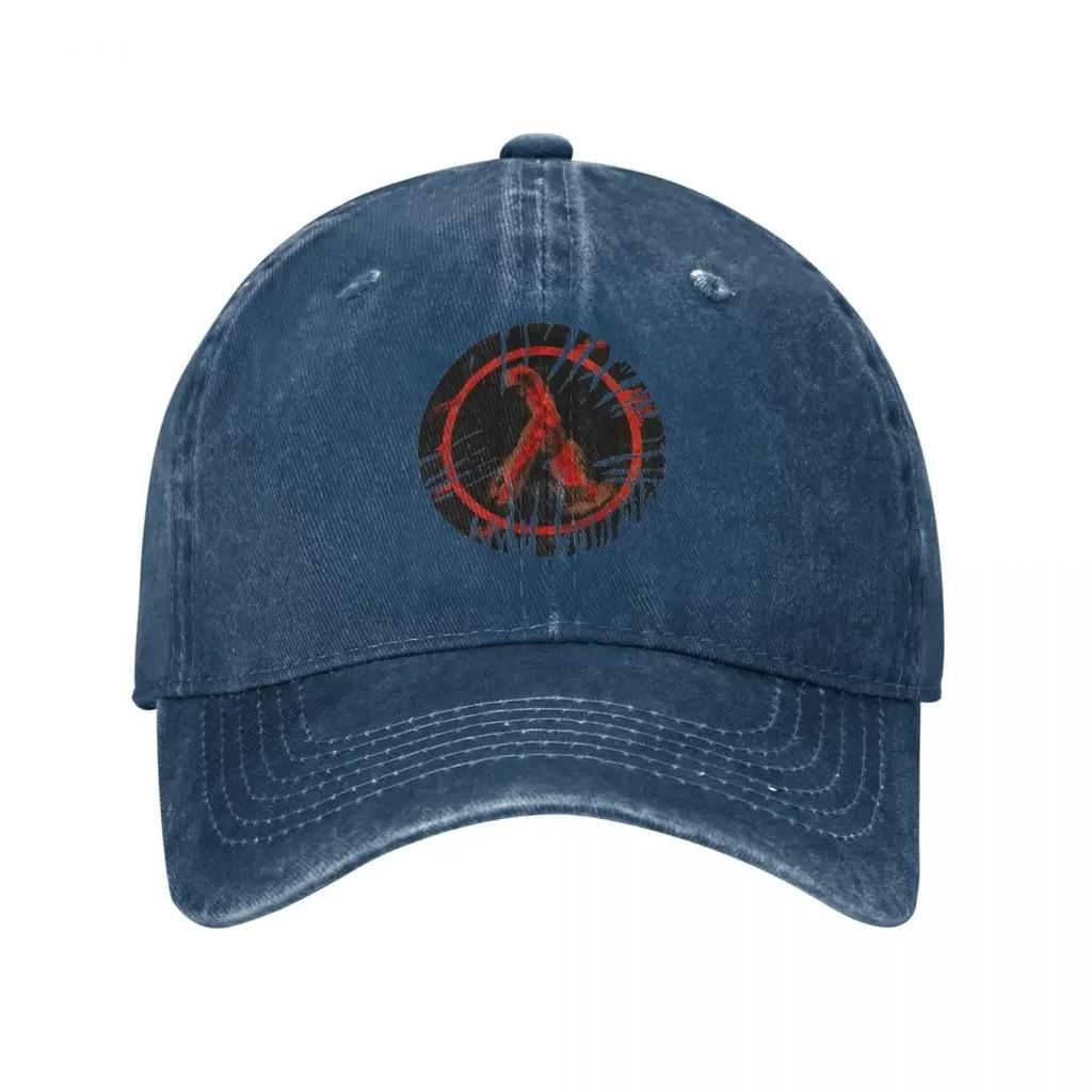 Fashion Half Life Lambda Baseball Cap Unisex Distressed Washed Snapback Cap Outdoor Activities Adjustable Caps Hat