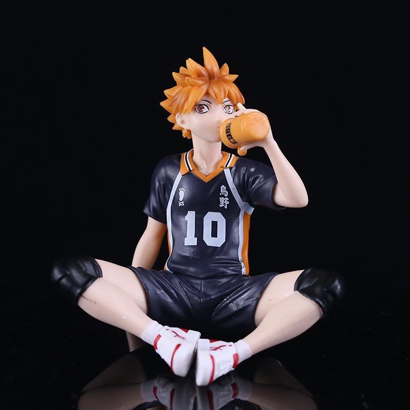 Anime Haikyuu Hinata Shoyo Tobio Kageyama PVC figurka korek do makaronu kolekcjonerska zabawka