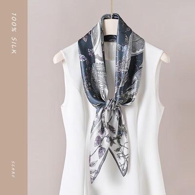 Hang Silk Road Women's 100% Mulberry Silk Square Scarf