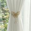 Luxury Curtain Tiebacks Gold Curtain Holdbacks Stylish Butterfly Curtain Buckle  Home Decor