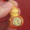Feng Shui Gourd Rotating Keychain Hanging Car Keychain Creative Zodiac Keychain  Bag Pendant