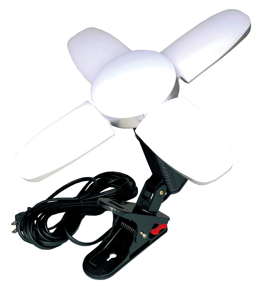 

Indoor clip lamp with 60W LED bulb Super Lumine X60 LA-6005-LED