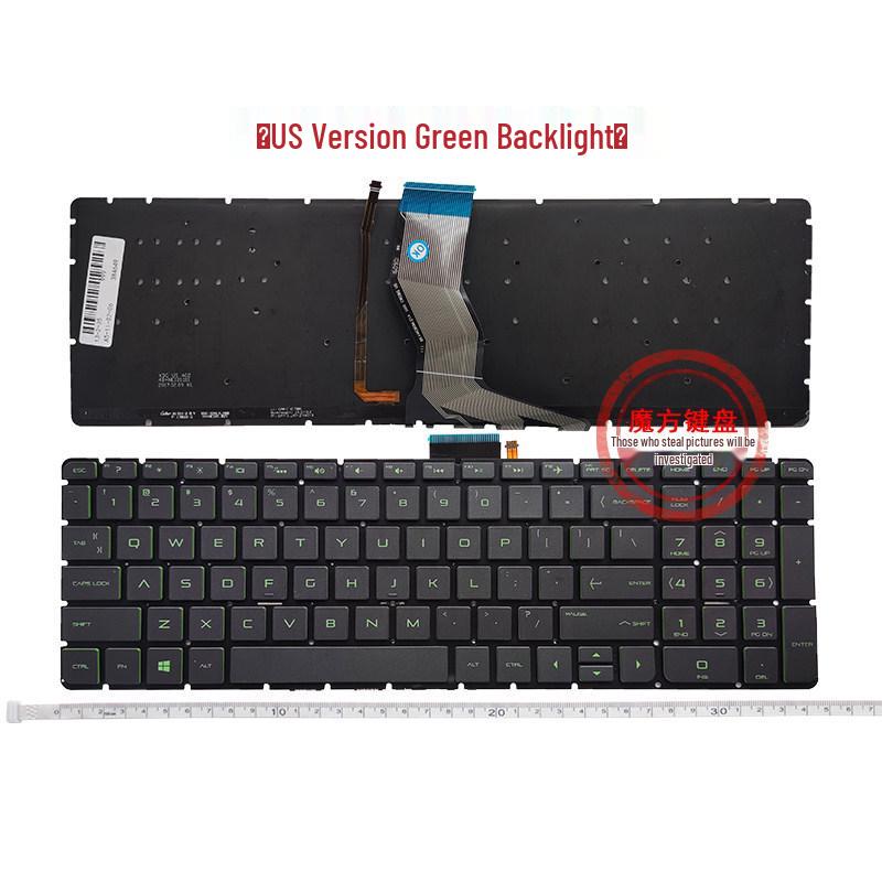 Compatible Keyboard for HP 15-AE, 15-AX, 15-ak002, ak085, ak030, ak011, ak012, and M6-W Models