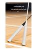 Full Carbon Fiber Badminton Racket Set for Men and Women - Durable, Lightweight, Offensive & Defensive, Professional Adult Singles & Doubles Play