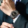 POEDAGAR Fashion Luxury Men Wristwatch Waterproof Luminous Stainless Steel Watches For Man Date Week Quartz Business Men's Clock
