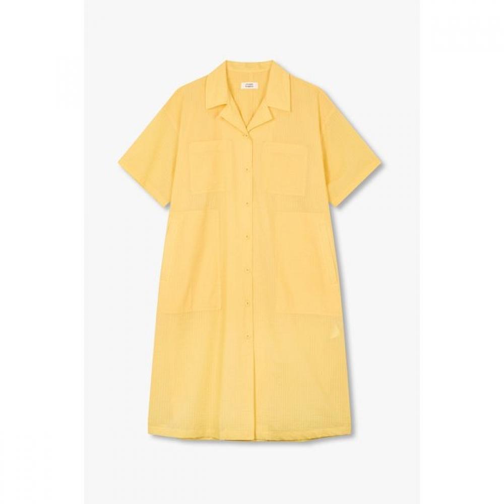 Studio Tomboy Out Pocket Shirt One Piece 9105341110ar 21 (yellow)/One size