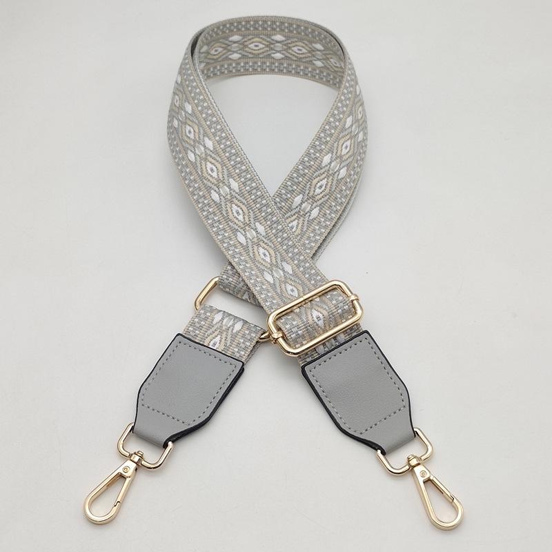 

Регульований шкіряний ремінь кросбоді - Жіночий плечовий аксесуар Silver Hook