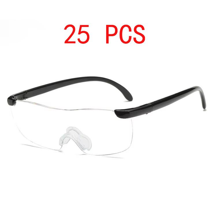 300% Magnifying Glasses Reading Magnifying Glasses, Portable Reading Magnifier with Glasses Case for Close Work, Anti-Blue Light