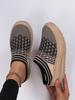 Women's Vulcanize Shoes Fashion Color Matching High Quality Plus Size Ladies Casual Shoes