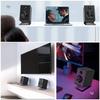 Small Desktop Metal Speaker Stand for HIFI Audio - Sound Insulation & Shock Absorption