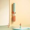 Electric Cleaning Brush With 3 Replacement Heads, Waterproof 360 Degree Rotating Long Handle Silicone