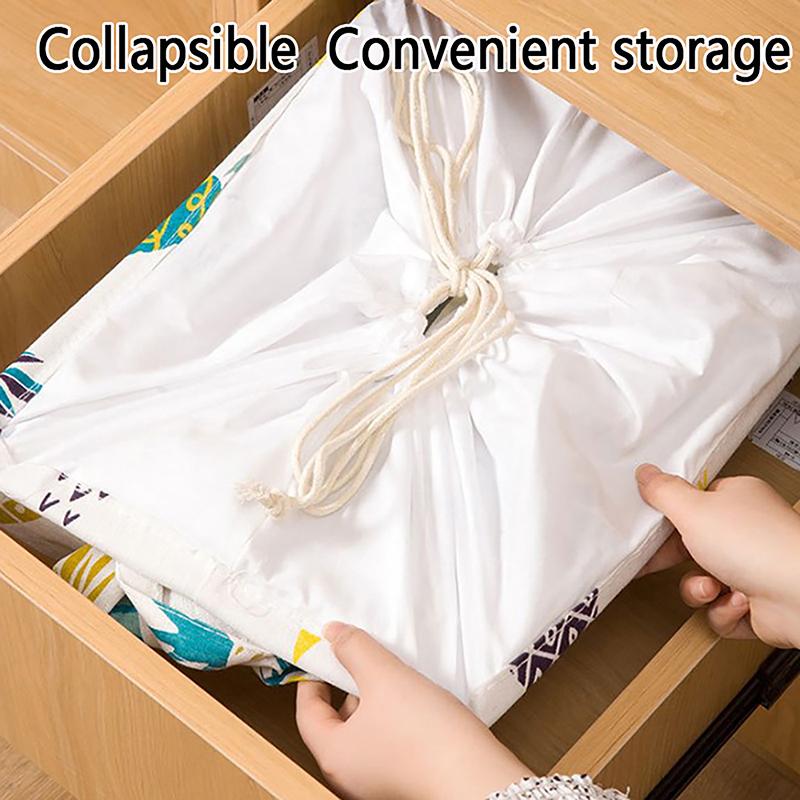 Składana Torba do Przechowywania z Zamkiem Błyskawicznym Duża Pojemność Torby do Przechowywania Kołder Ubrań Odporna na Wilgoć Koc Pościel Organizer na Odzież