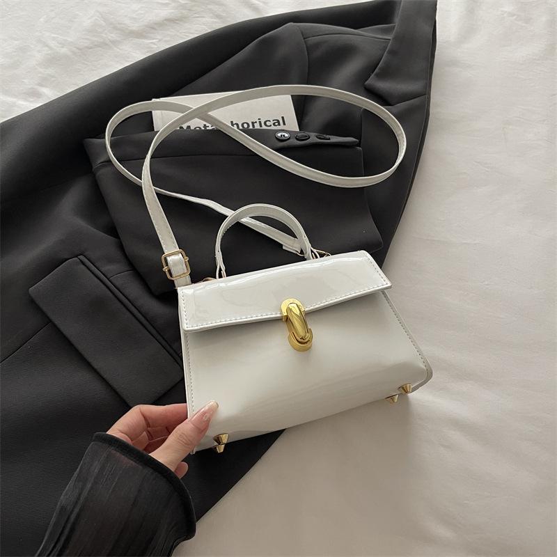 Niche Design Crossbody Bag For Women 20256 Autumn New Fashion Simple Stylish Underarm Leopard Print Vintage Single Shoulder Bag