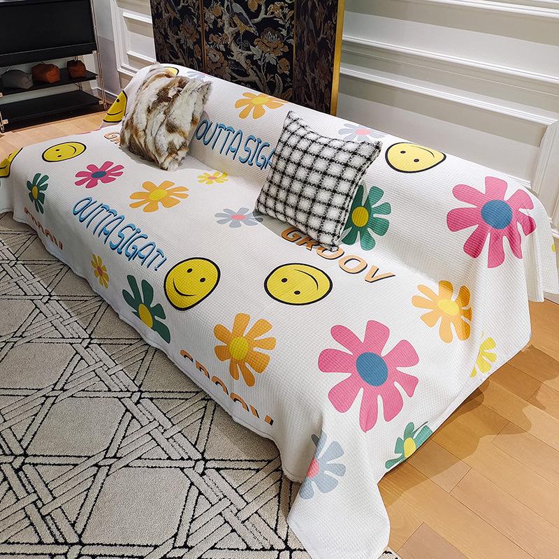 Полотенце для дивана с геометрическим узором — фото 24