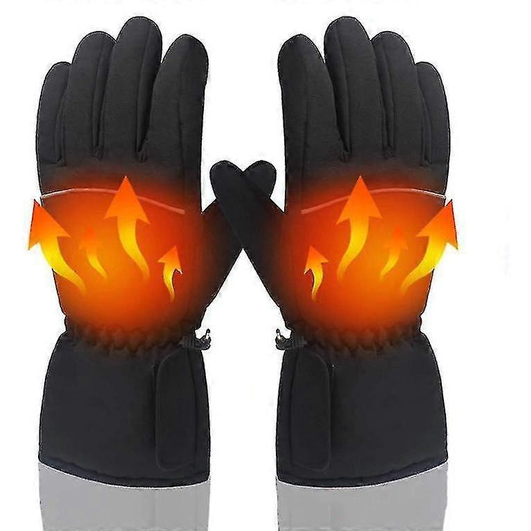 Electric Heated Gloves 1 pair Heating Thermal Gloves waterproof Touchscreen Gloves