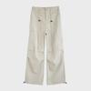 Women's High-Waist Velvet-Lined Wide-Leg Climbing Pants - Autumn/Winter 2025 American Style