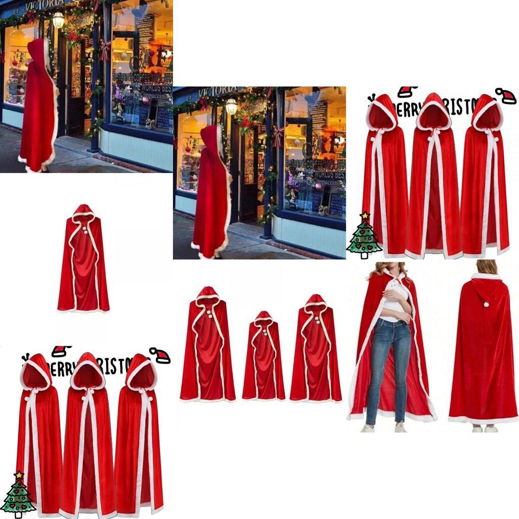 Halloween Themed Stage Cloak With Faux Fur For Theatrical Shows