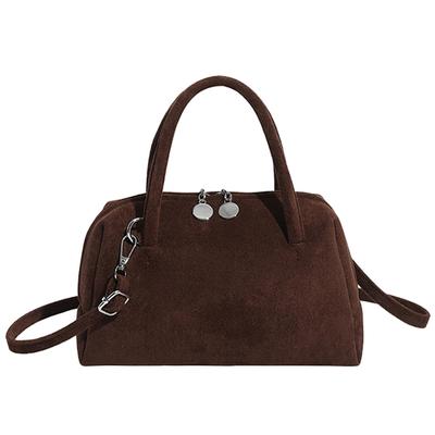 Tragbare Damentasche, Nischen-Bowlingtasche, Großes Fassungsvermögen, Modische und schlichte Boston-Damentasche