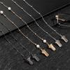 Women Men Mask Holder Beaded Metal Mask Lanyards Necklace Strap Glasses Chain Ear Saver Holder