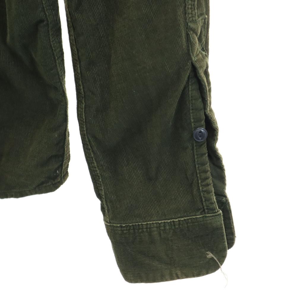 Diesel Long Sleeve Corduroy Shirt XL Green System Men's Used