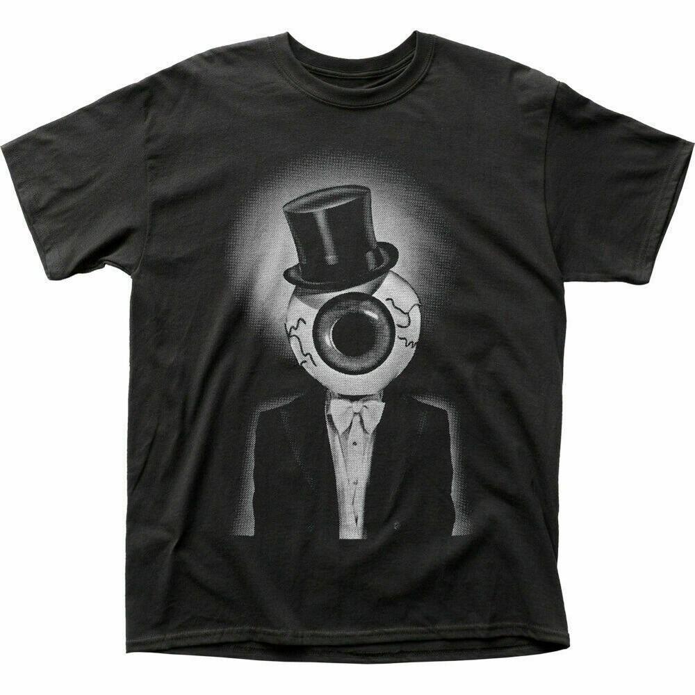 

The Residents The Eyeball T Shirt Mens Licensed Rock N Roll Retro Tee New Black Unisex T-Shirt S