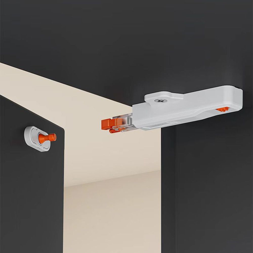 Domácí kování Příslušenství Dveře skříněk Odskokové Zatáhni Zatlač Neviditelná Zarážka Zatlačovací Západky skříněk