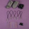 DIY Plush Dolls Set Handcraft Make Tool Needling Felting Kits Needle Felt Kits Handmade DIY Felting Kits Needle Felt Set