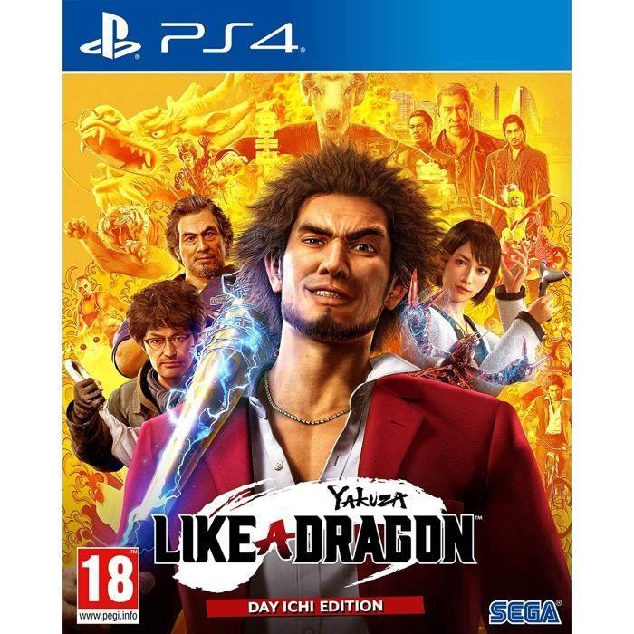 Jeu Vidéo - Yakuza - Comme Un Dragon Jour Ichi - Steelbook Édition - PS4 - 1 Joueur