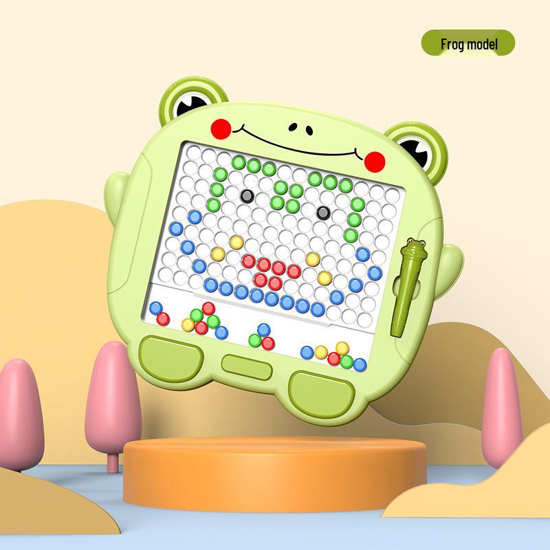 Children's Magnetic Drawing Board - Educational Puzzle Toy for Early Writing and Pencil Grip Training