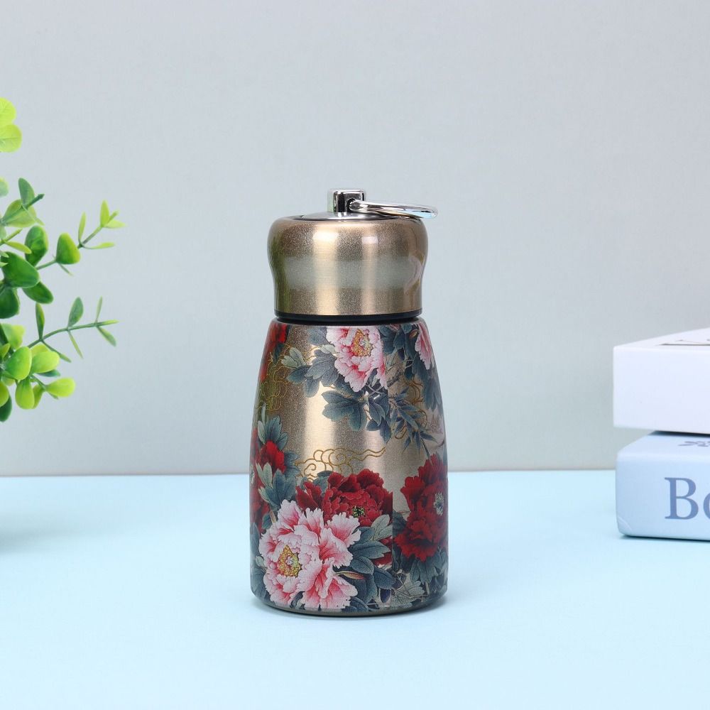 Stainless Steel Water Bottle 300ml Slim Insulated Thermal Water Bottle  Sports