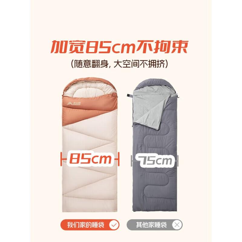 Beishanlang Adult All-Season Outdoor Camping Sleeping Bag