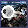 Aluminum Thermostat Housing Assembly for Ford F-250 F-350 Super Duty 03-07