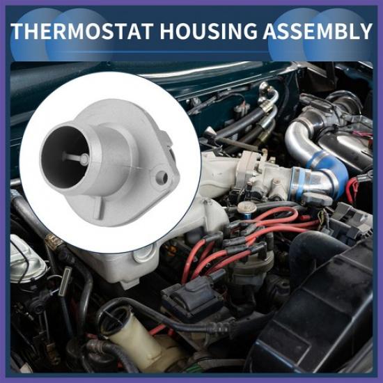 Aluminum Thermostat Housing Assembly for Ford F-250 F-350 Super Duty 03-07