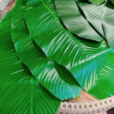 Simulation Plant Simulation Banana Leaf Table Decoration