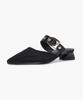 Recur Ecur Anello 21 Jewel Mesh Mule Black 1041
